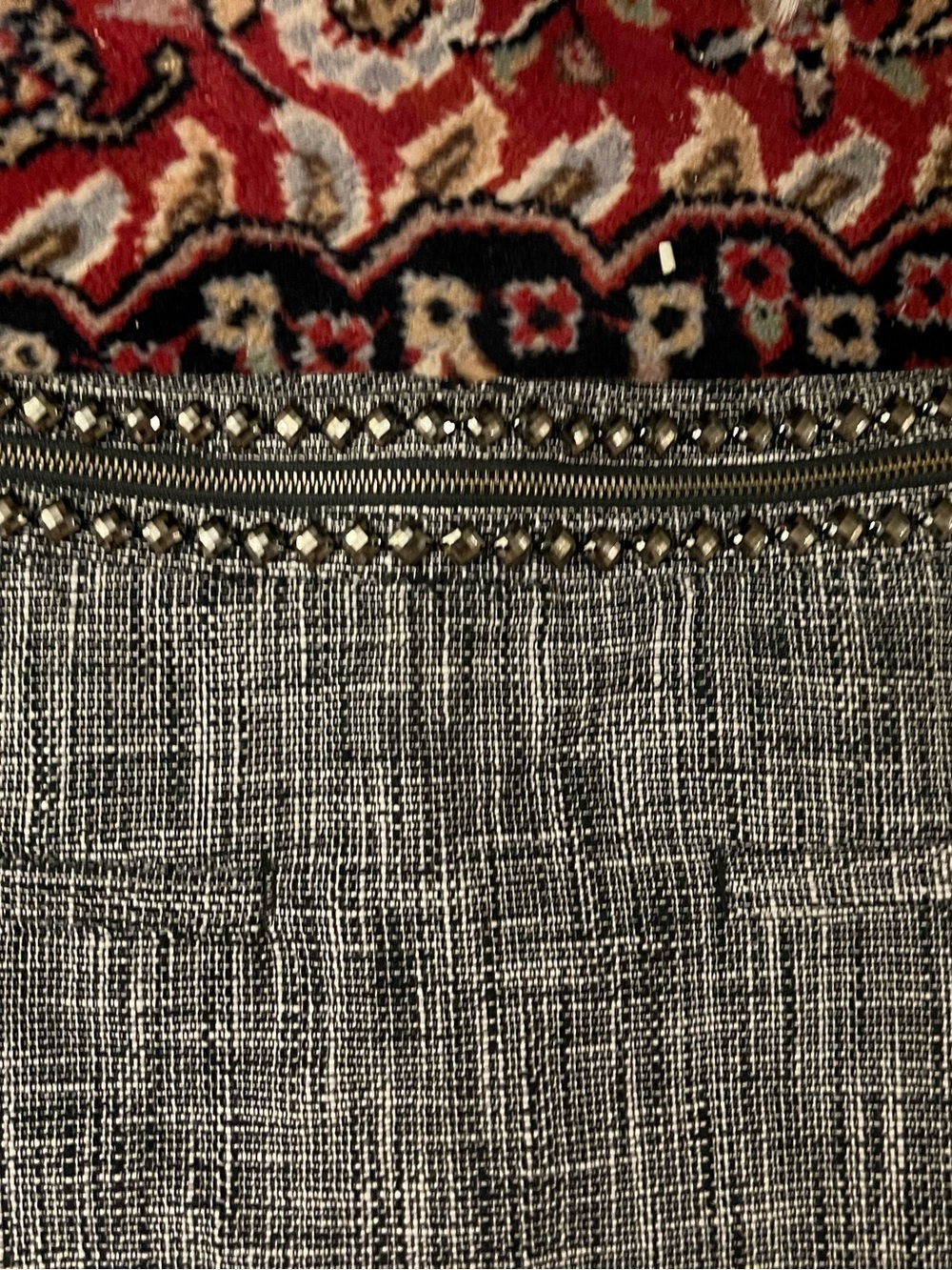 NWT H&M Sz 10 Mini Skirt with Studded Waistband Grunge